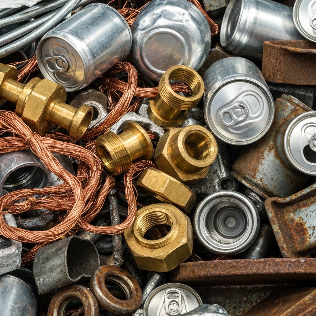 Scrap metal materials